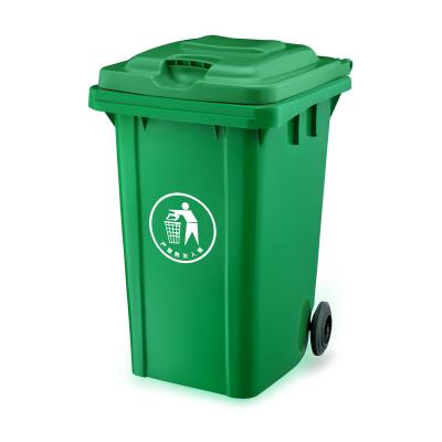 China LXPC Sustainable 80 Liter Waste Container Wheelie Bin For Outdoor Street for sale