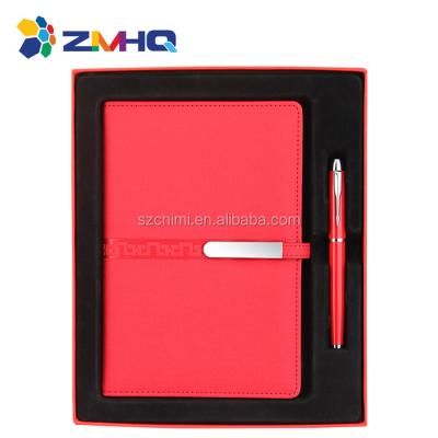 China Agriculture Business Promotion Journal Gift Set Custom Planner Notebook with Pen Set for sale