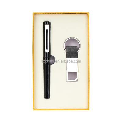 China Agriculture hot sale corporate business gift set key chain package pen and pen set office gift combination for sale