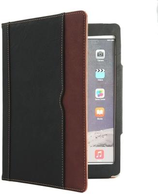 China Sleep / Wake Up Dual Color PU Leather Tan Case For iPad Air 4 Case 10.9 2020 for sale