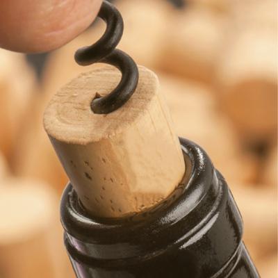 China 44*24 Cork Wine Cork Stopper Cork Bottle High Quality Wholesale Goods Glass Bottle Wine Wooden Lid for sale