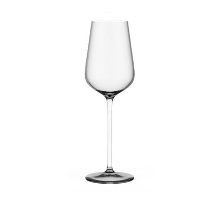 China Hand made elegant most popular handmade white wine glass in wine glass 400ml the top for sale