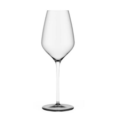 China Hot Selling Handmade White Wine Glass Beauty Hand Made Wine Glass 750ml Tall for sale