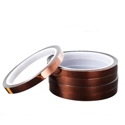 China Goldfinger Tape Polyimide Tape Brown PI Insulation Heat Resistant Heat Resistant Tape For PCBs for sale