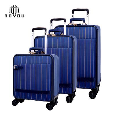 China Business 3pcs 16/20/24 Inch Portable Airport 4 Wheel Trolley Travel Bag Luggage Oxford Suitcase for sale