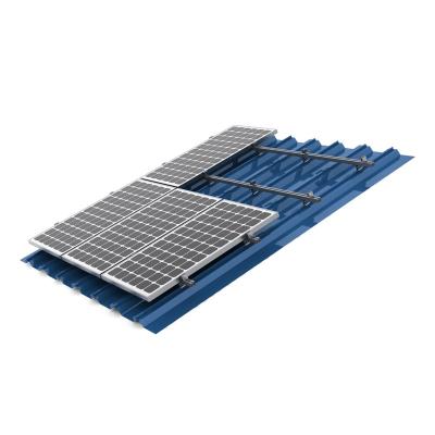 China Commercial DIY Solar Panel Tilt Mount Z Brackets Solar Panel Mounting Brackets Corrugated Roof for Metal Roof for sale