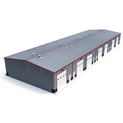 China Steel Workshop Pre Engineering Building Steel Structure Building Material Prefab Steel Structure for sale