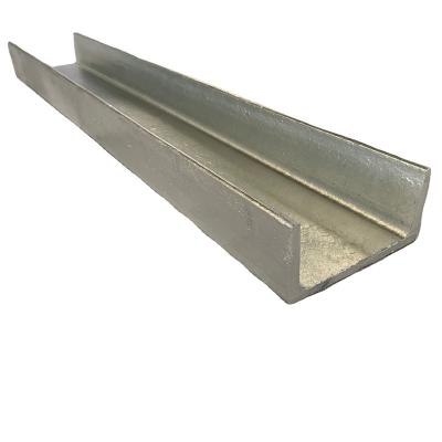 China Construction steel channel en1433 c250 galvanized steel grating channel furring 160 30mm c channel steel c channel steel 75 x 40 for sale