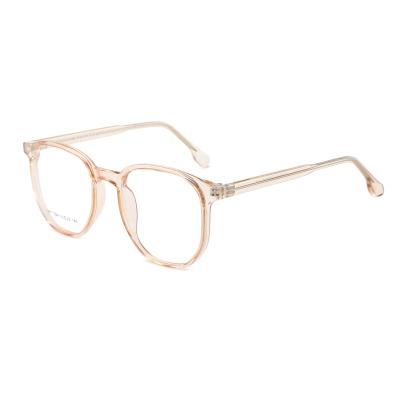 China MY7039 Color Competitive Price Clear Glasses Frame Polygon Propionic Acid Clear Optical Eye Glasses for sale