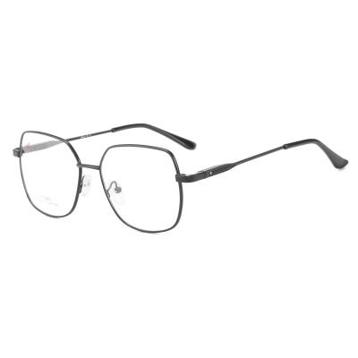 China DM1055 Soft Spring Hinge Metal Safe Hot Selling Glasses Frames Classic Fashionable Optical Eyewear for sale