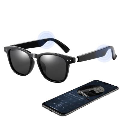 China High-end Acetate Earphone E9 2021 New Wireless Earphone Sunglasses Polarized Sunglasses for sale