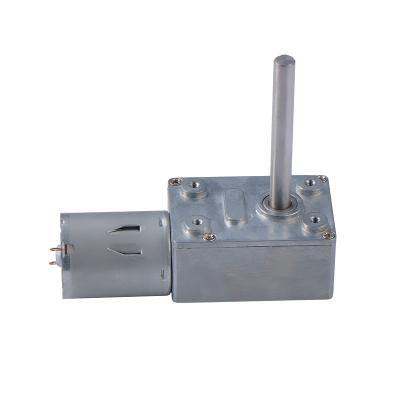 China 46mm Gear Motor Totally Enclosed Worm Gearbox 12v High Torque Motor for sale