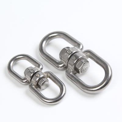 China Crane Hardware Stainless Steel Swivel Eye Ring M5 Swivel Rigging Eye And Eye for sale