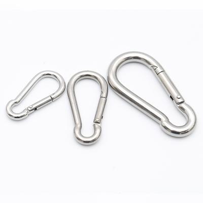 China Heavy Industry 304 8*80mm Stainless Steel 304 Spring Snap Hook for sale