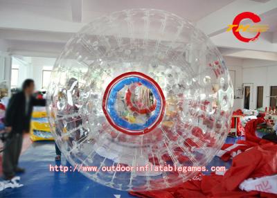 Chine Roulement gonflable transparent de boule de hamster de PVC pour jouer le centre à vendre