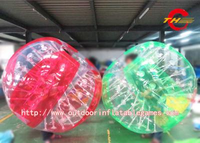 Chine Boule de butoir gonflable humaine 1.5m de bulle de jeux d'équipe transparent pour des adultes à vendre