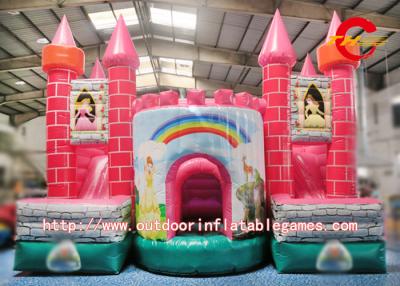 中国 子供の跳躍のための赤く/青/緑Castle Inflatable Bounce House王女 販売のため