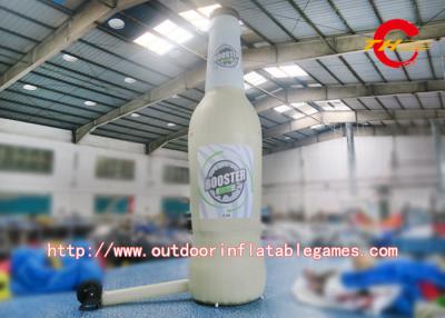 China Machine Printing Large Inflatable Champagne Bottle Models For Promotional Gifts for sale