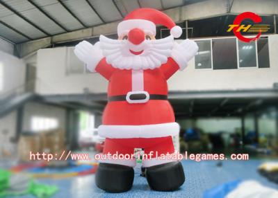 China 6m Giant Inflatable Blow Up Santa Claus Decoration Christmas Customized for sale