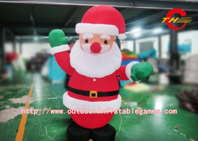 Chine Piquer de fil durable gonflable de PVC de Père Noël de décoration extérieure pour Noël à vendre