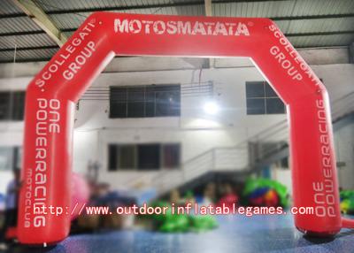 China Colorful Inflatable Christmas Arch , Inflatable Start Finish Arch For Party / Club for sale