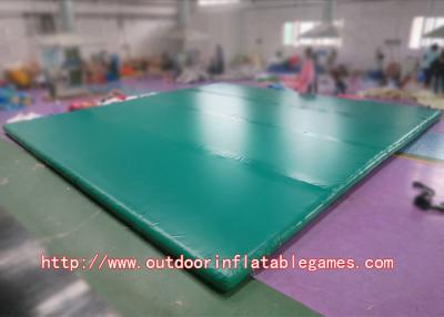 China 0.55mm PVC Inflatable Air Track Gymnastic With Custom Made Fitness Eco Air Track for sale