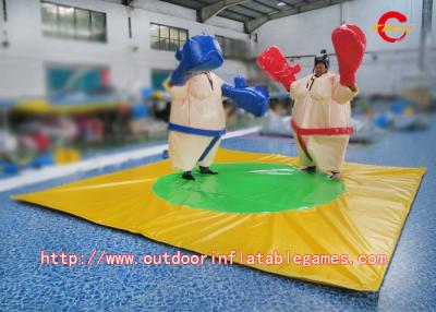 Chine Le PVC badine les jeux gonflables de sports, costumes matelassés de mousse gonflables de lutte de sumo à vendre