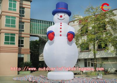 Chine Bonhomme de neige gonflable de Noël extérieur avec le logo professionnel d'impression à vendre