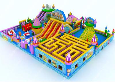 China Holiday Inflatable bounce house Fireproof With Digitally printing for sale