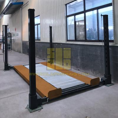 China Hydraulic Car Lift System Underground Pit Car Stacker Car Parking Lift Double Parking 3600kg for sale