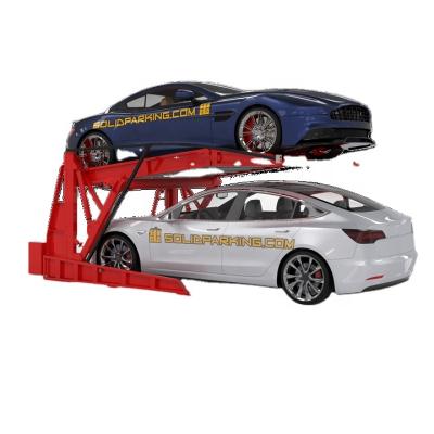 China CE 2000kg Tilting Car Parking Lift For Low Ceiling Basement 2000kgs for sale