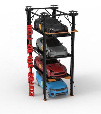 China 3/4 Hydraulic Parking System Mulit-stacker Auto Parking Level 2 Lift for sale