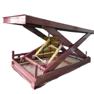 China Hydraulic Scissor Lift Used Car Lift For Garage Parking Lot Customizable for sale