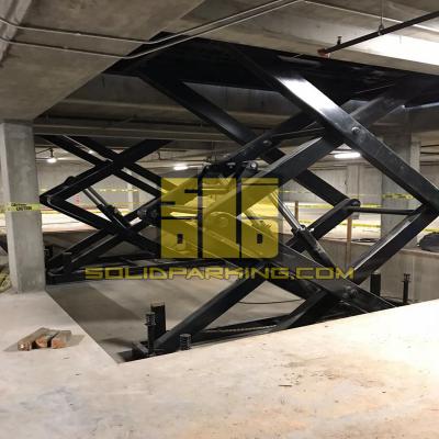 China Scissor type car lift for car transport workshop and car dealer customizable for sale