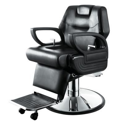 China Hot Sale Modern Barber Shop Furniture Cheap Price Barber Chair Hydraulic Cutting Chair With Big Heavy Duty Pump for sale