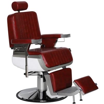 China Modern barber and beauty station furrow barber for sale styling chair salon equiment versatile lifting barber chair for sale