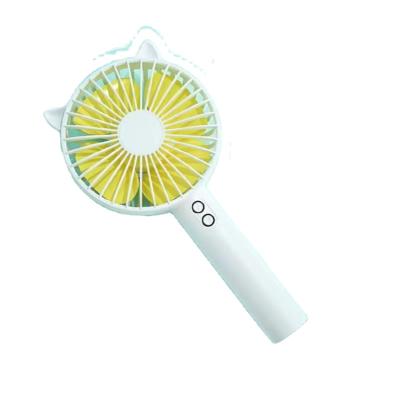 China New And Convenient Cartoon Design Mini Fan Cute Handheld Multi Scene Use Low Noise And Adjustable USB Charging Mini Fans for sale