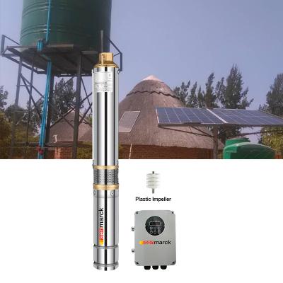 China Agriculture/home 1 horsepower motor 50 to 100m water head electric stainless steel impeller deep well pumps electric high pressure water pumps for sale for sale