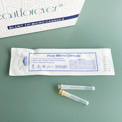 China For Dermal Injection Beautforever Blunt Needle 18G 70mm Cannula for sale