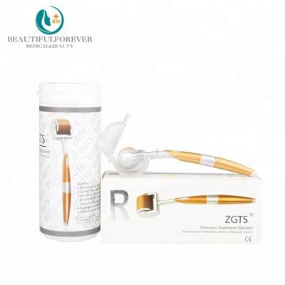 China Anti-hair removal Beautforever micro needle zgts 192 derma roller for skin tightening with titanium needle for sale