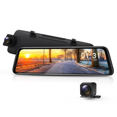 China Loop Recording Original AUTO-VOX 9.35 Inch Streaming Media Mirror Dash Cam High Brightness Black Car Mirror Box Driving Recorder for sale