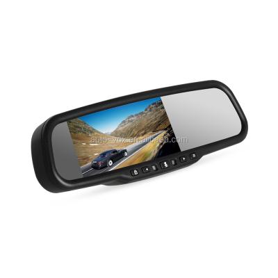 China 1296P LCD DVR In Rear View Mirror Rear View Mirror Car Camera Rear View Mirror For 4.3