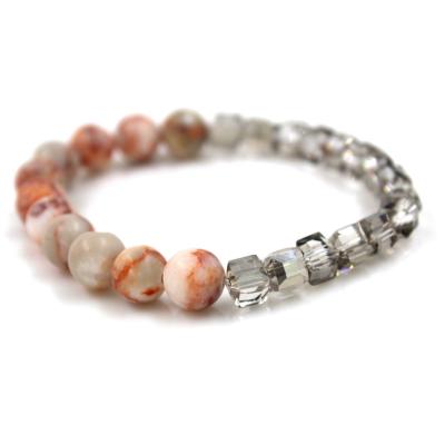 China Religious Hot Selling Natural Jasper Stone Agate Bracelet Buddha Bracelet Imperial Women Accessories Gemstone Bracelet for sale