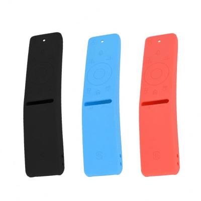 China Anti-drop Anti-drop Durable Cases Silicone Remote Control Cover For Samsung LCD TV Smart Remote Shockproof Case UA55KU6300J for sale