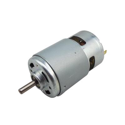 China DC 12V Motor 775/795/895 Double 24V Ball Bearing Drip Proof High Torque Low Noise for sale