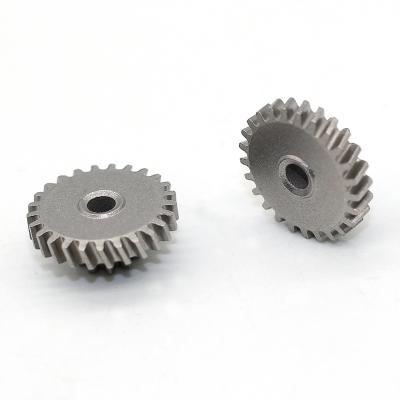 China Transmission Gearbox OEM ODM Precision High Quality Steel Tooth Gears Double And Small Spur Gear for sale