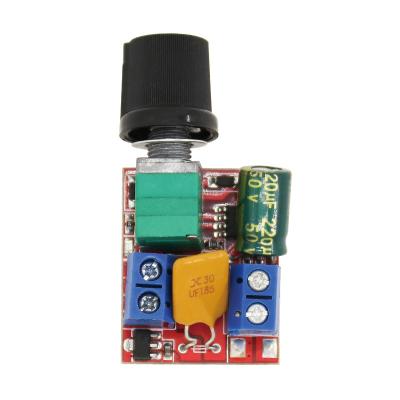 China 5V-35V DC Dip-Proof LED Controller Speed ​​Control Switch 5A Switch Function Drip-Proof Motor Speed ​​Board for sale