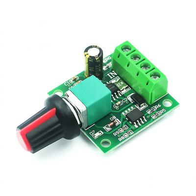 China 1803BK PWM DC Controller 1.8V 3V 5V 6V 12V 2A Drip Proof Motor Speed ​​Switch for sale