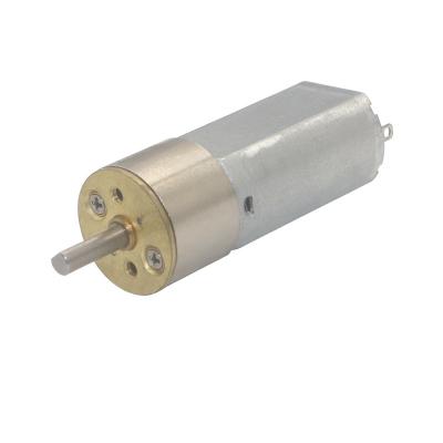 China JGA16-050 Totally Enclosed 16mm Diameter All Metal Gear 12V DC Gear Motor for sale