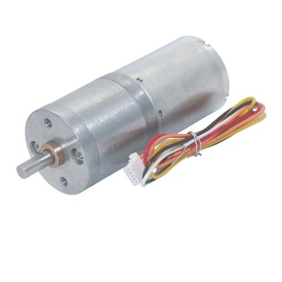 China Drip-proof DC JGA25-2430 Motor 12V 24V Brushless Gear Electric Motor 14-1550rpm With Brake Speed ​​Control BLDC Motor Long Life for sale